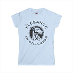 Elegance in Stillness – Greyhound Graphic Tee