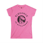 Elegance in Stillness – Greyhound Graphic Tee