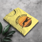 Greyhound Lover T-Shirt — Retro Sunset Running Dog Tee