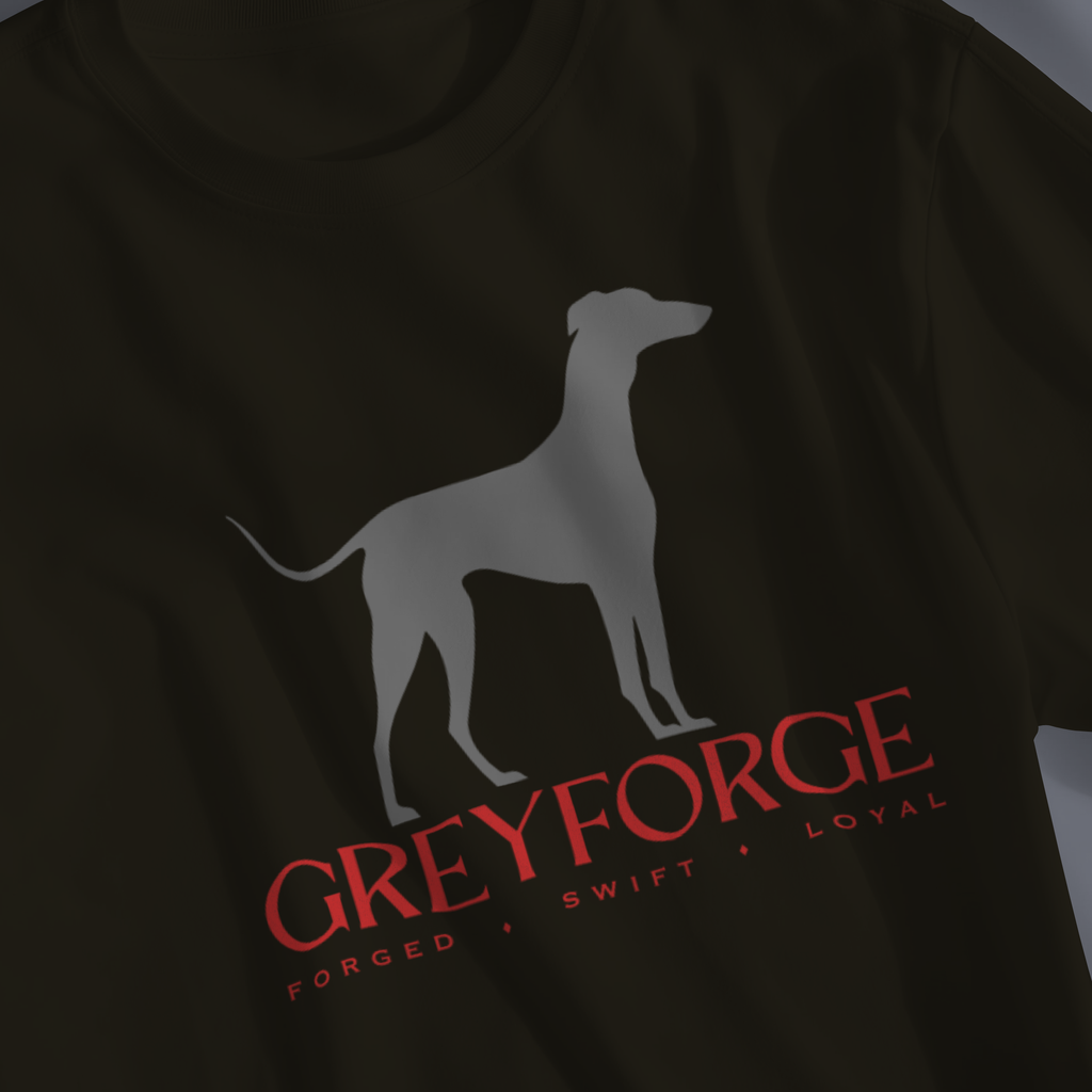 Greyhound Logo T‑Shirt — "GREYFORGE" Store logo Tee