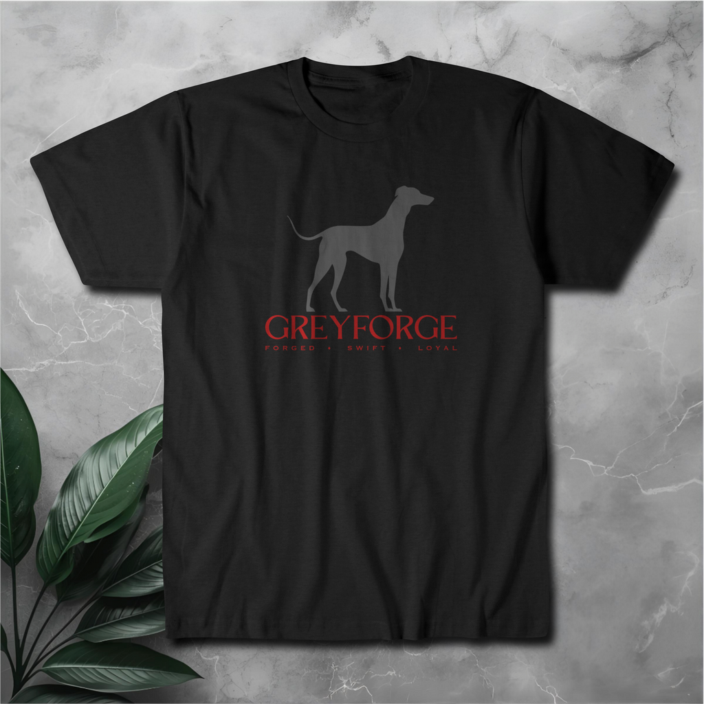 Greyhound Logo T‑Shirt — "GREYFORGE" Store logo Tee