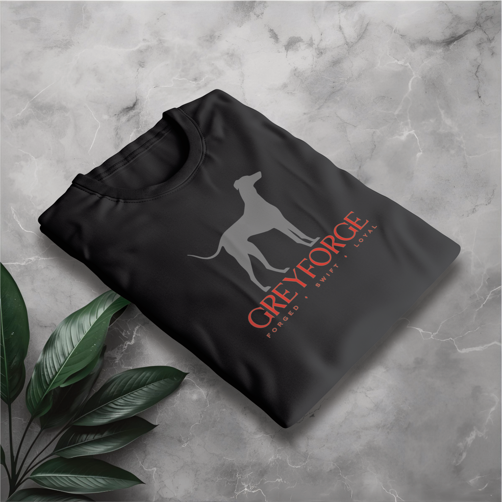 Greyhound Logo T‑Shirt — "GREYFORGE" Store logo Tee
