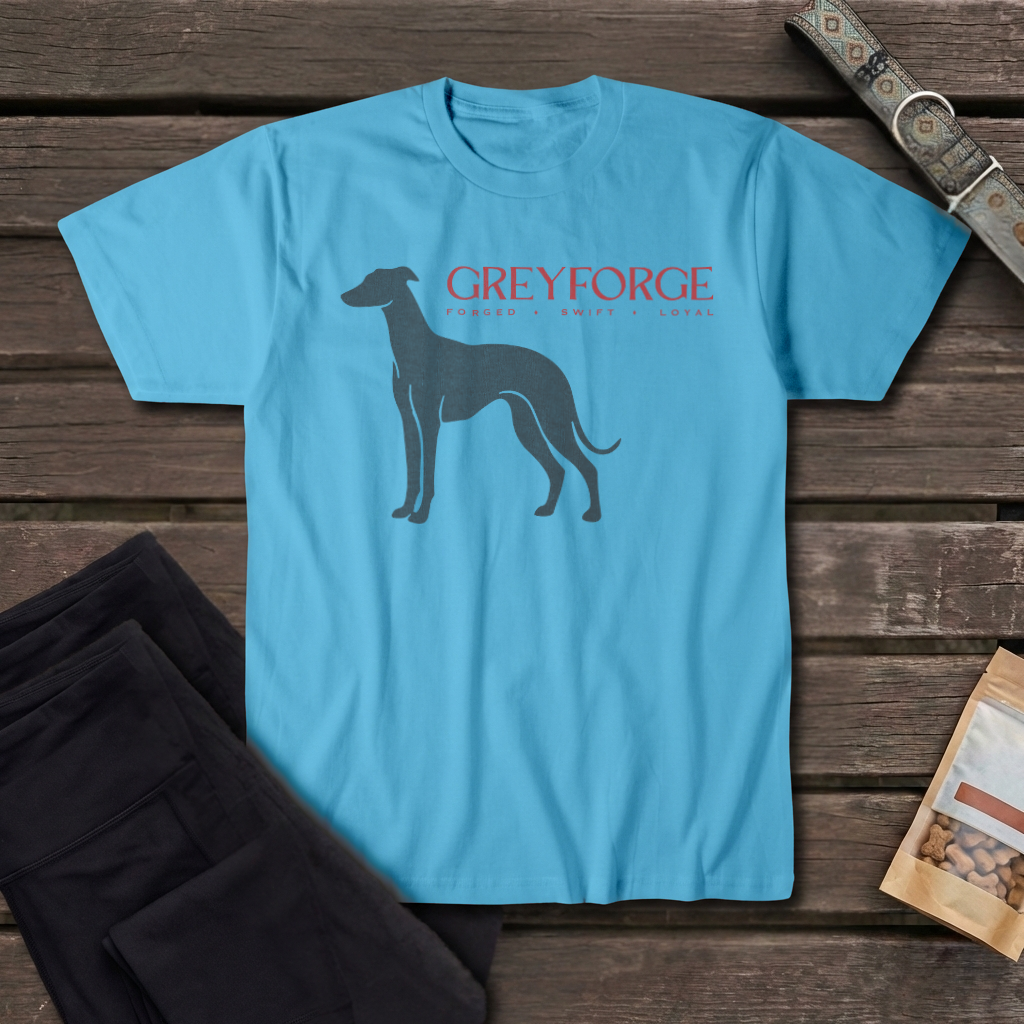 Greyhound Logo T‑Shirt — "GREYFORGE" Store logo Tee
