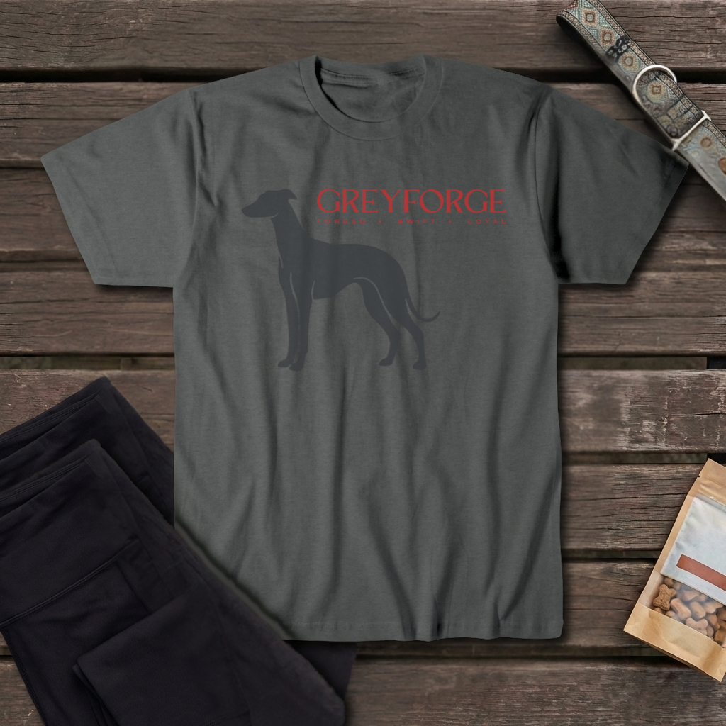 Greyhound Logo T‑Shirt — "GREYFORGE" Store logo Tee