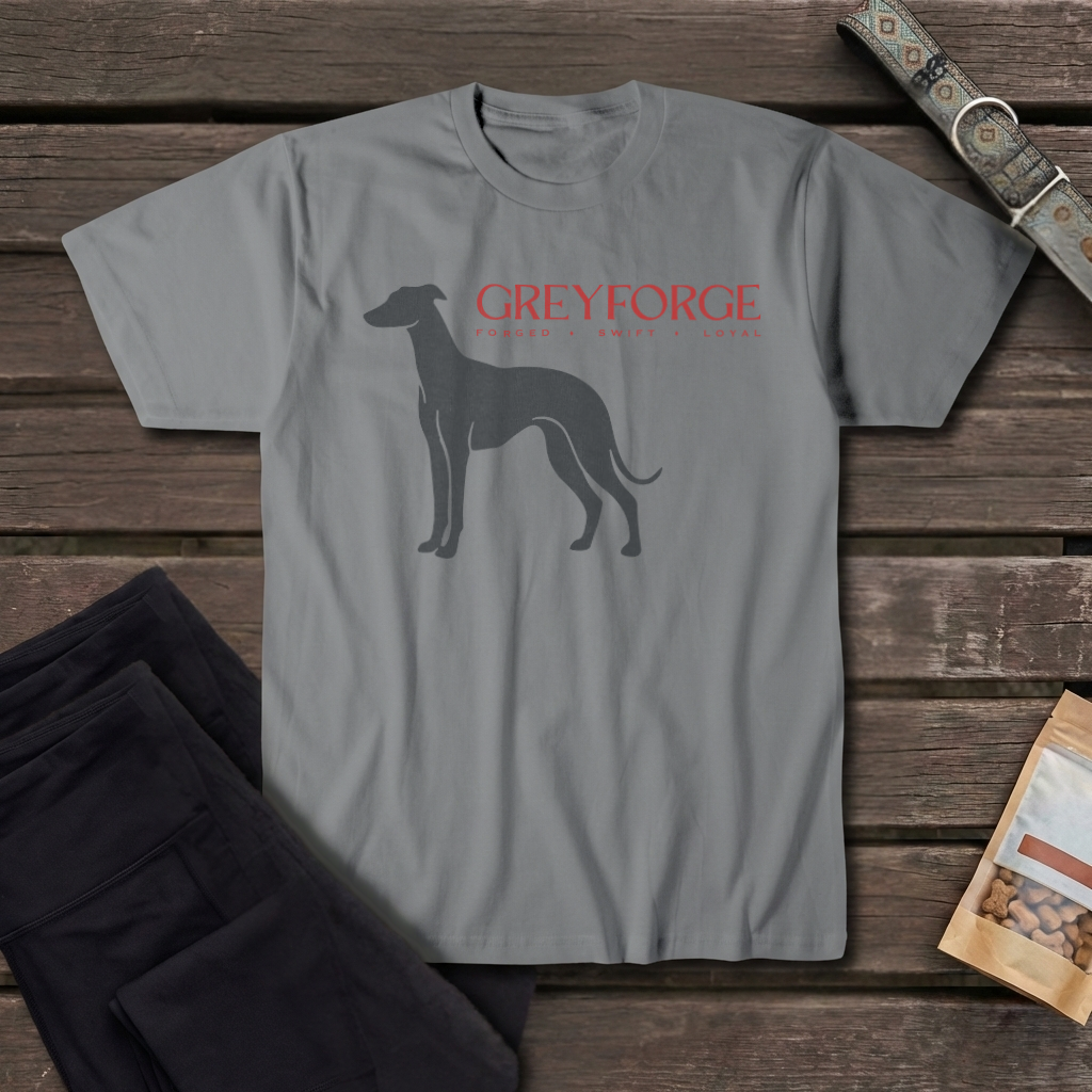 Greyhound Logo T‑Shirt — "GREYFORGE" Store logo Tee