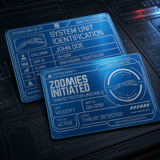 Greyforge System Cards — Two-Card Set