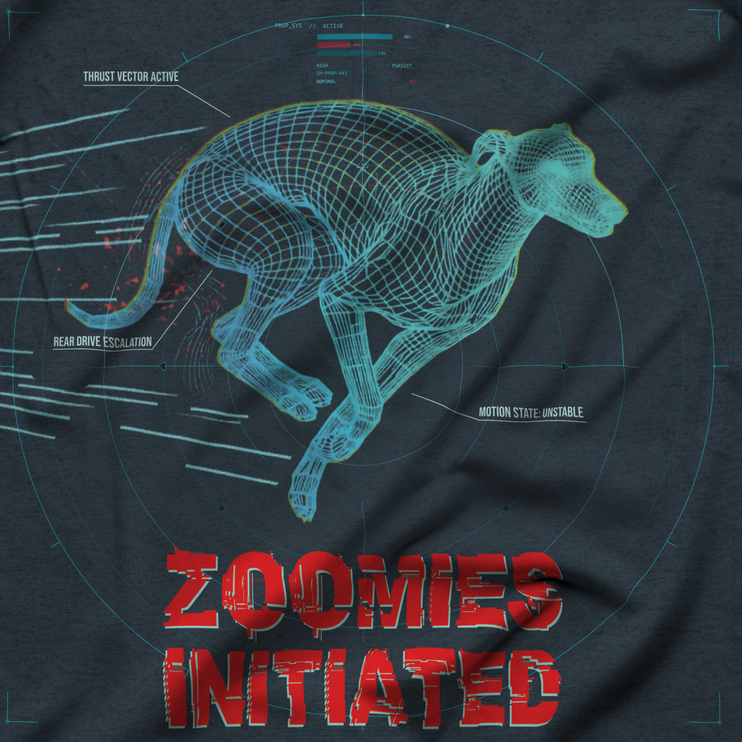 Zoomies Initiated — System Series Tee