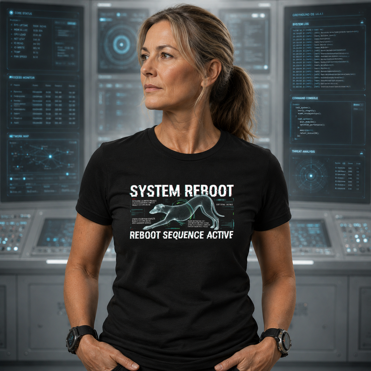 System Reboot — System Modes Tee