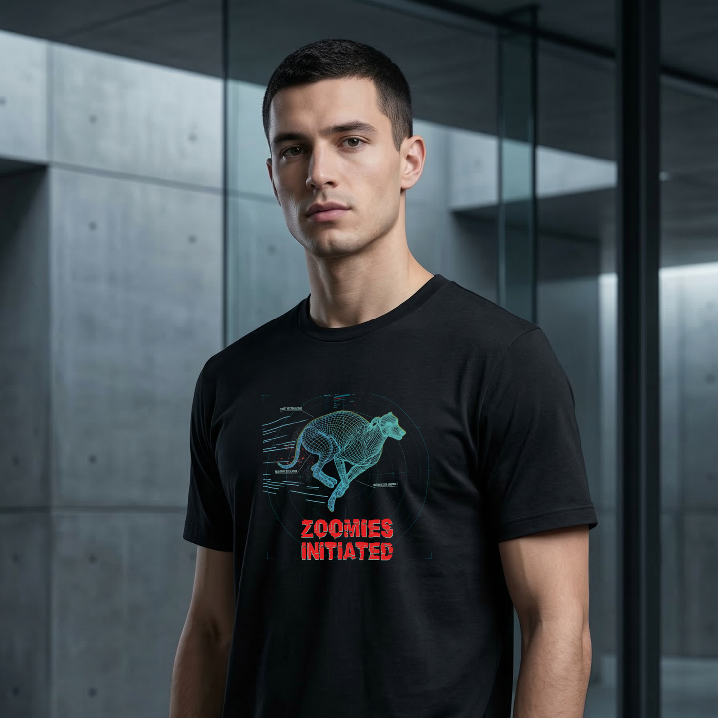 Zoomies Initiated — System Series Tee