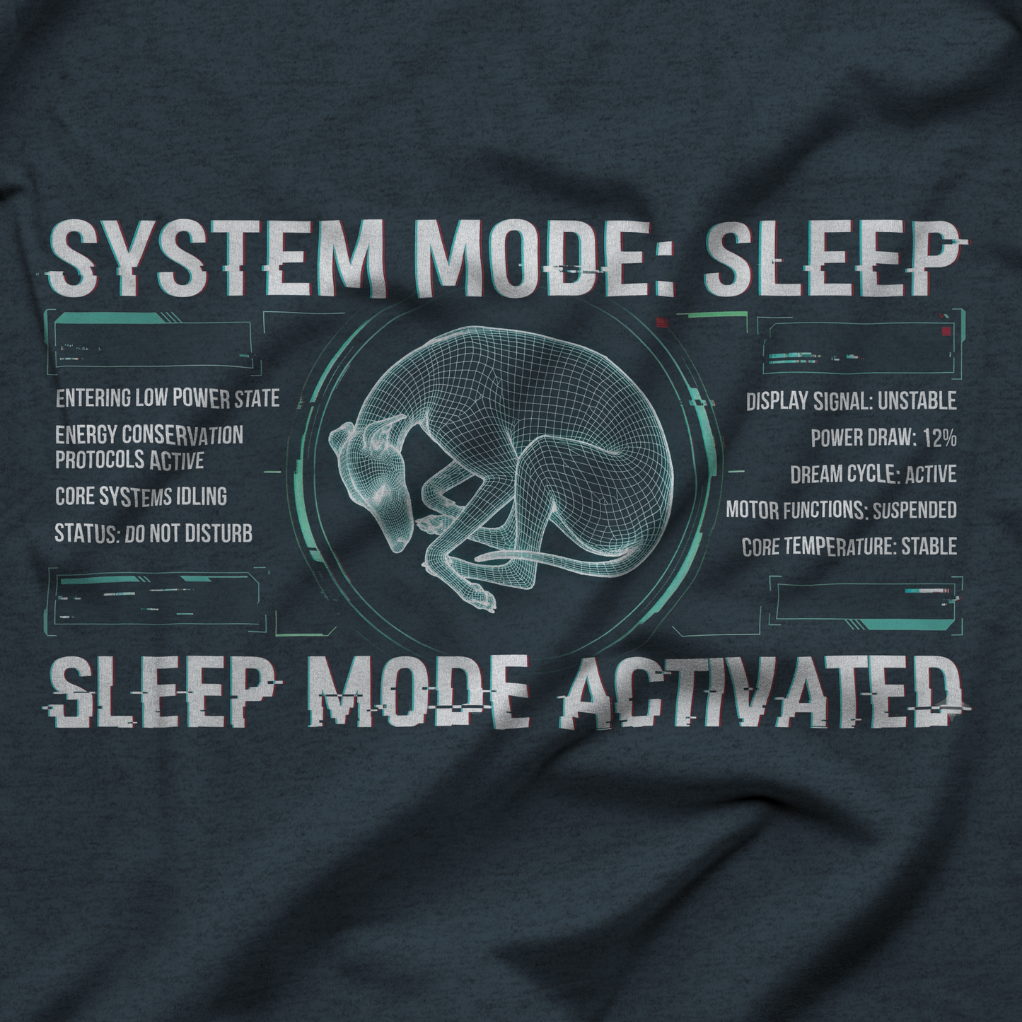 Sleep Mode Activated — System Modes Tee