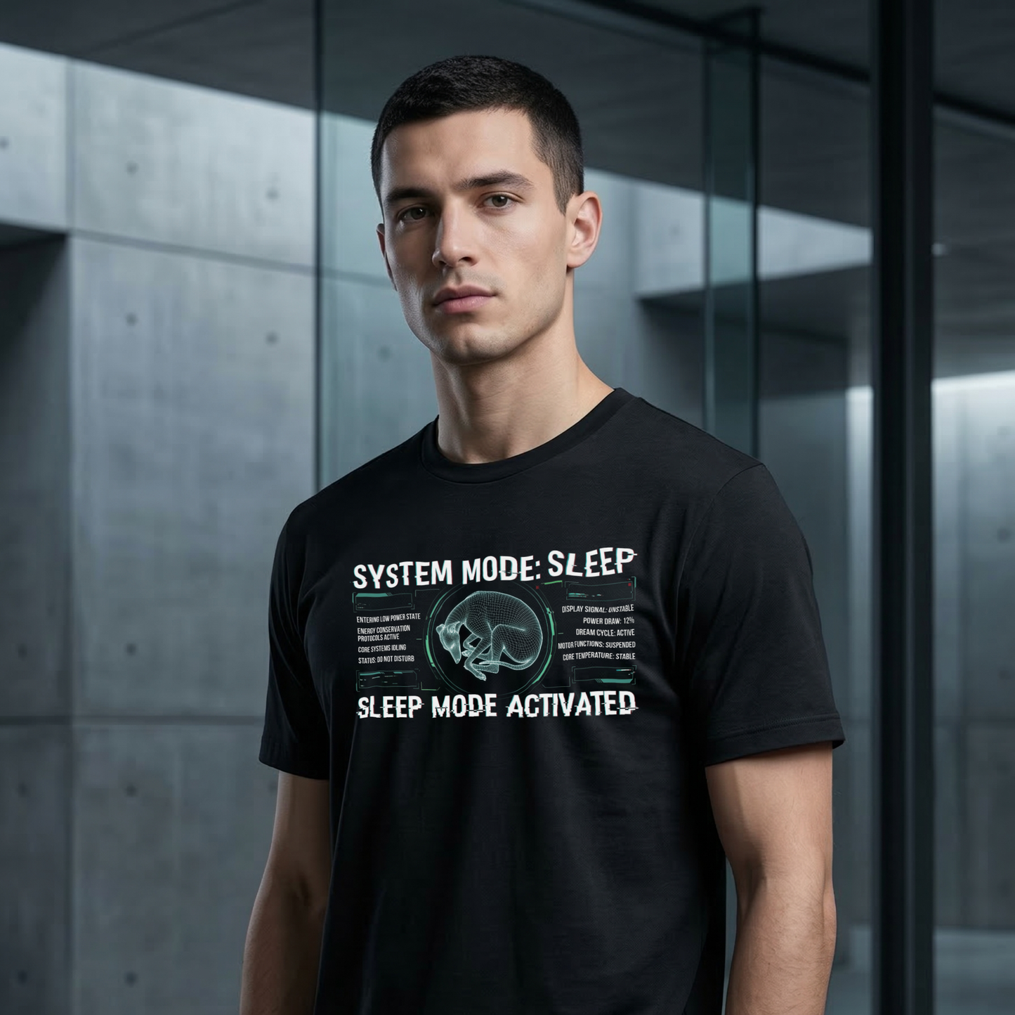 Sleep Mode Activated — System Modes Tee