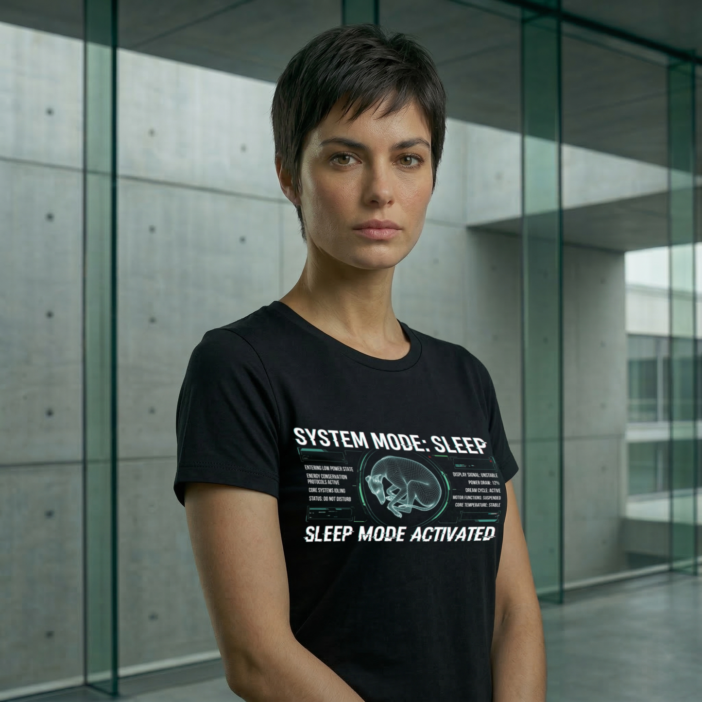 Sleep Mode Activated — System Modes Tee